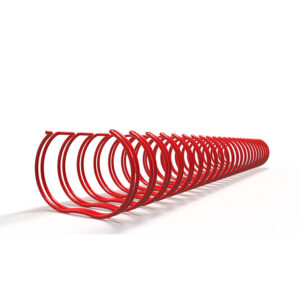 323200223 RENZ RING WIRE® Drahtbinderücken A4, 2:1, 1 1/4" 32 mm, rot