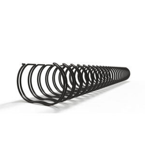323200123 RENZ RING WIRE® Drahtbinderücken A4, 2:1, 1 1/4" 32 mm, schwarz