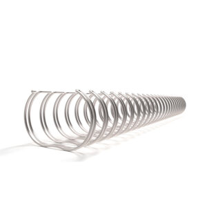 323200923020 RENZ RING WIRE® Drahtbinderücken A4, 2:1, 1 1/4" 32 mm, silber NC