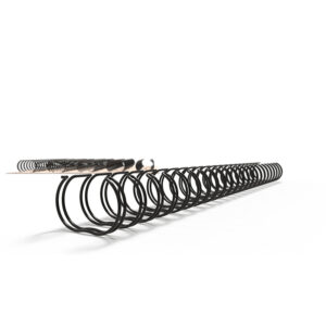 321900123 RENZ RING WIRE® Drahtbinderücken A4, 2:1, 3/4" 19 mm, schwarz