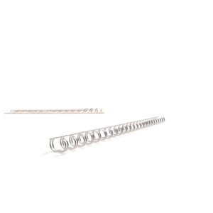 310690924 RENZ RING WIRE® Drahtbinderücken A5, 3:1,1/4" 6.9 mm,transp.silber NC
