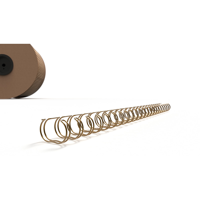 03127130 RENZ Spool 2:1, 1/2″ 12.7 mm, 17’500 loops/spool, metallic gold