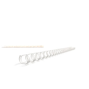 320950023 RENZ RING WIRE® Drahtbinderücken A4, 2:1, 3/8" 9.5 mm, weiss