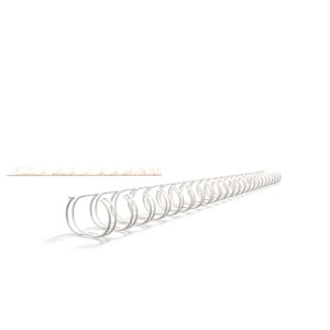 321270023 RENZ RING WIRE® Drahtbinderücken A4, 2:1, 1/2" 12.7 mm, weiss