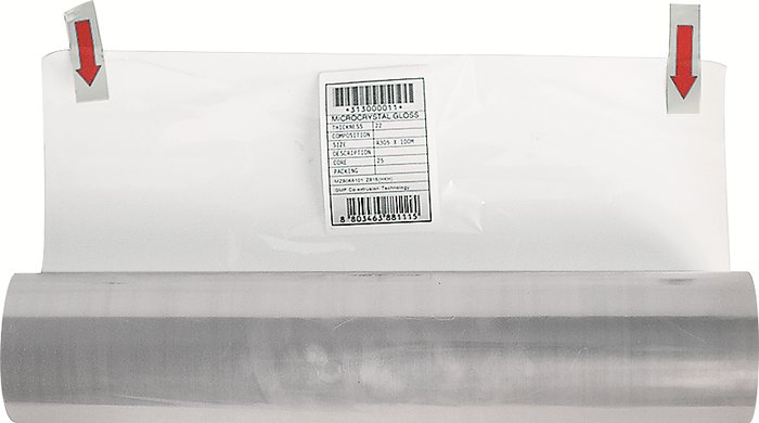 GMP Perfex 125 My DF matt 1000 mm x 50 m Hot film roll (58 mm core)